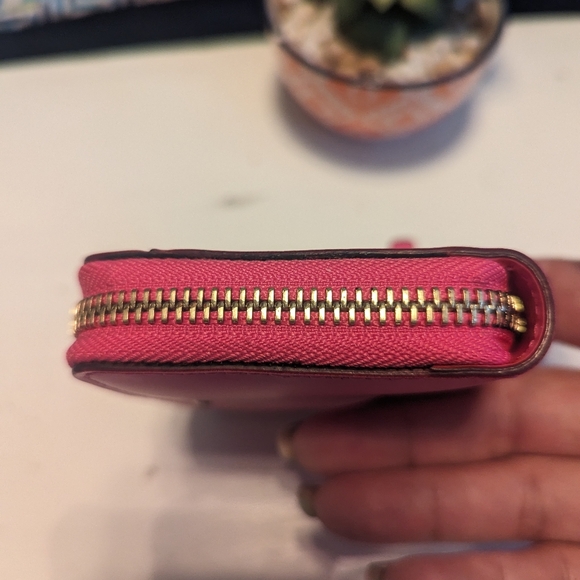 Kate Spade New York Spenser Zippered Card Wallet Pink - Picture 6 of 7